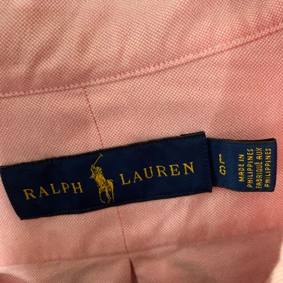 Polo Ralph Lauren Pink Oxford Shirt - Picture 2 of 2